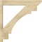 Ekena Millwork Merced Slat Rough Sawn Outlooker, Douglas Fir, 6"W x 34"D x 34"H OUT06X34X34MRC06RDF - alternate 4